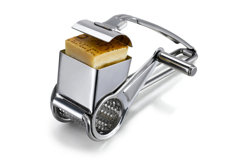 Grattuggia A Manovella In Acciaio Inox
