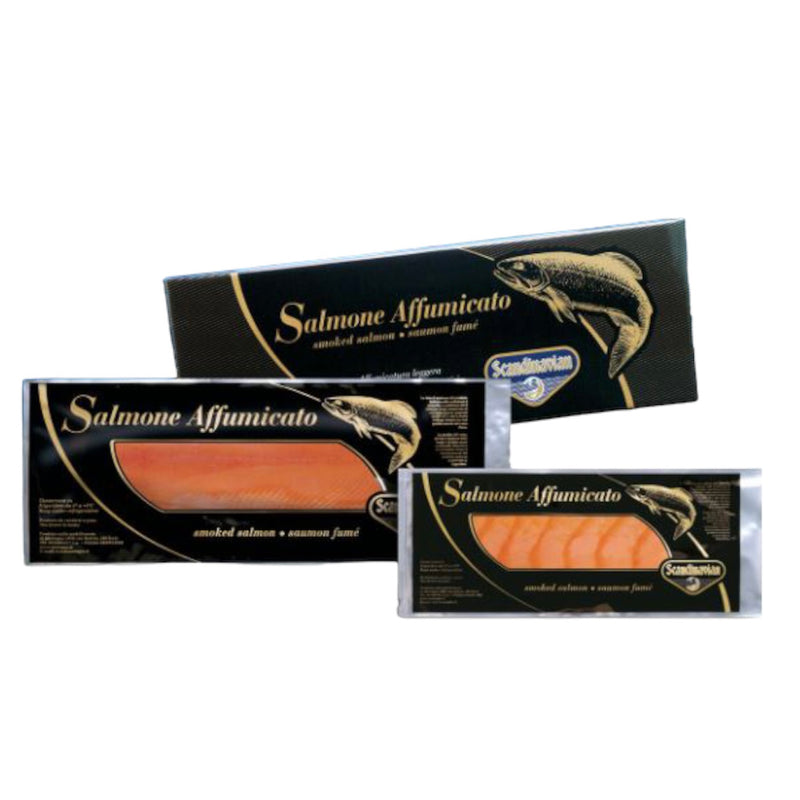 Salmone Norvegese Scandinavian Affumicato 500g - Preaffettato